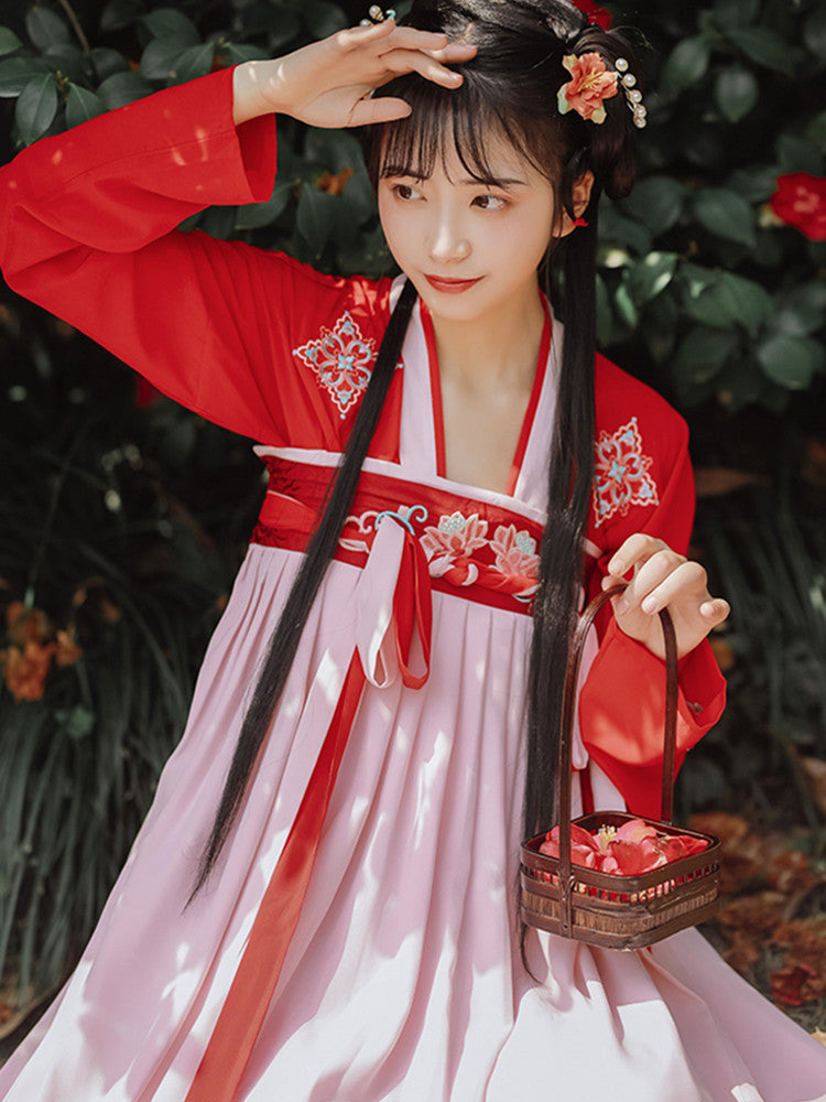 Hanfu Tang-made full chest skirt