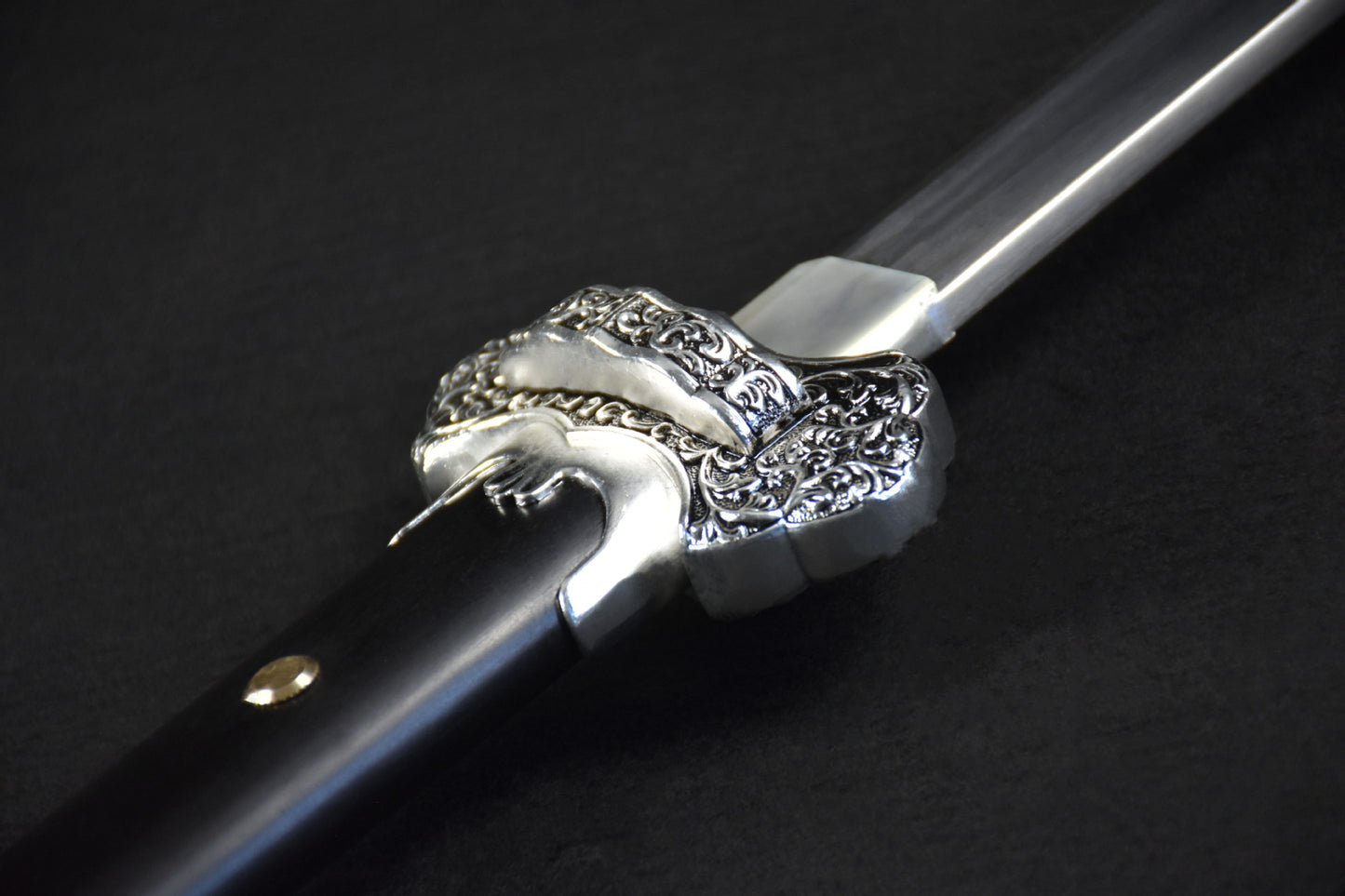 Manual Imitation silver Tang Dynasty Sword