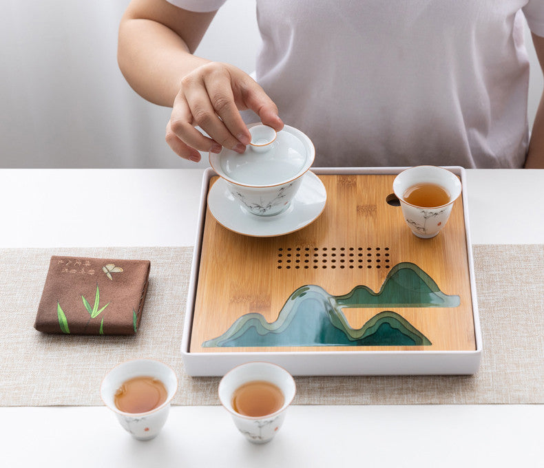 Home simple tea tray
