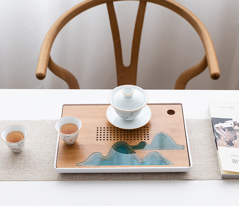 Home simple tea tray